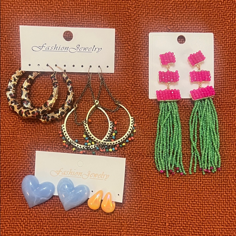 Colorful Fashion Jewelry Set